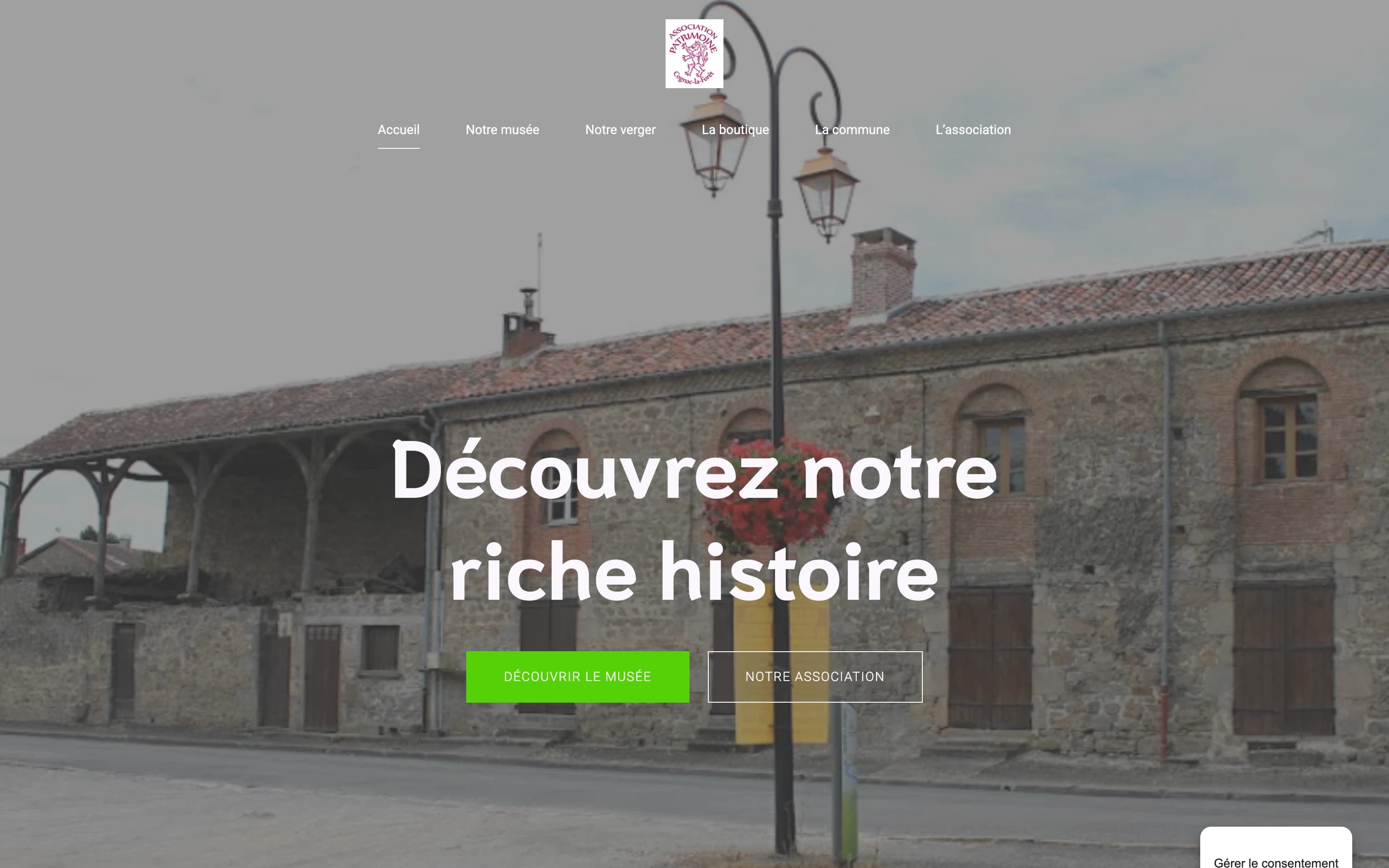Aperçu du projet Musée du Chanvre et de la Ganterie