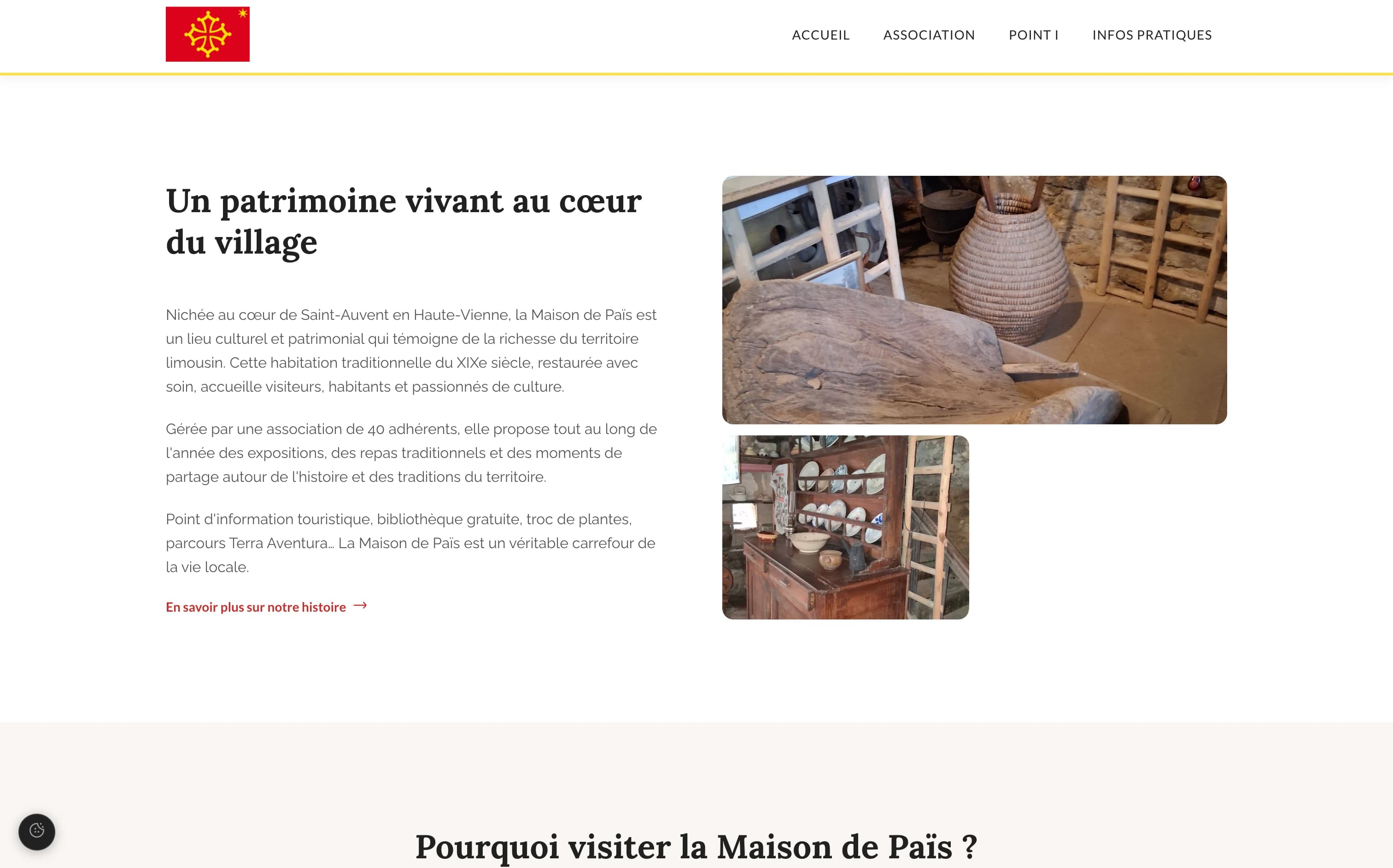 Aperçu du projet Maison de Païs