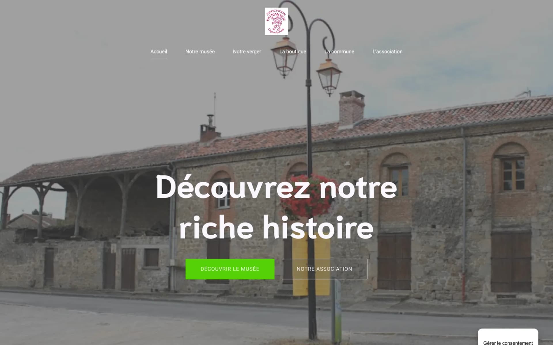 Aperçu du projet Musée du Chanvre et de la Ganterie