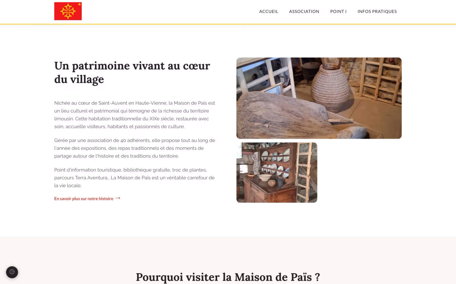 Aperçu du projet Maison de Païs
